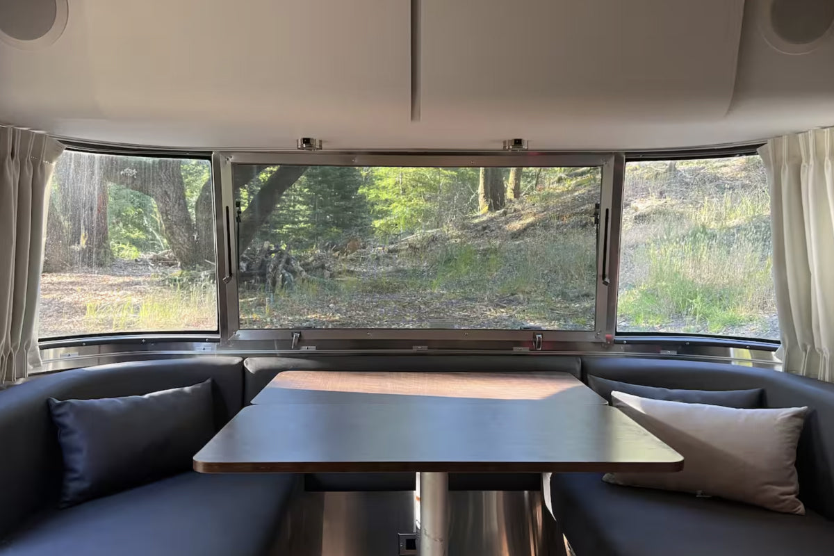 Airstream campground in Boulder Creek, California