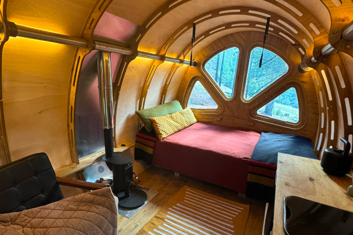 Boulder Creek CA Glamping Cabin